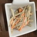 ブルちゃん☆'s cooksnap of when they made お弁当にも！給食再現、簡単ごぼうサラダ☆.