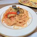 ripRain's cooksnap of when they made ナスとトマトの簡単！夏野菜パスタ.