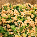 あらめとサクラ's cooksnap of when they made 手作りふりかけ 簡単 無添加 小松菜 鮭.