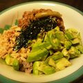 kurukurumin's cooksnap of when they made アボカド納豆。.