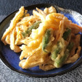よこ耳ねこ's cooksnap of when they made 手作りかき揚げ【柏市学校給食】.