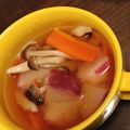 さくらバス's cooksnap of when they made 赤かぶのお味噌汁.