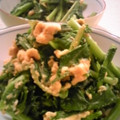 ☆海ママ☆'s cooksnap of when they made 簡単♡あと一品～菜の花の卵とじ～.