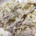 とんきちmama's cooksnap of when they made コストコチキンでキャベツサラダ.