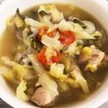 さらだぱんだ's cooksnap of when they made 満腹スープ煮☆白菜と鶏もも肉のコンソメ煮.
