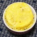 nosso's cooksnap of when they made レンジで黄色い蒸しパン.