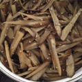 もりのりころ's cooksnap of when they made 簡単♫ ザク切り きんぴらごぼう.