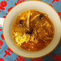 おうちゃん母さん's cooksnap of when they made ねぎが甘～い。春雨たまごスープ.