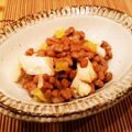 あーこ姐's cooksnap of when they made カマンベールチーズとたくあんの納豆和え.