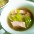 あんまかろん☆'s cooksnap of when they made 白菜とベーコンのスープ.