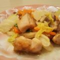 イエローバード's cooksnap of when they made あっさりトロトロ白菜と鶏肉の煮込み.