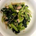 ベルMKJ☆'s cooksnap of when they made シャキシャキ☆小松菜とツナの和えもの.
