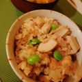 しーーーやん's cooksnap of when they made 簡単めんつゆで炊き込みご飯☆.