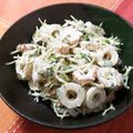 平野由南（ひらのゆな's cooksnap of when they made カイワレちくわのサラダ★.