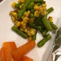 パッシーユ's cooksnap of when they made アスパラ＆コーンの付け合せ.