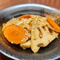 Superlittleboo's cooksnap of when they made れんこんと人参のきんぴら☆.