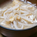 ﾋﾟﾛﾐ♡'s cooksnap of when they made もやしと油揚げと豆腐の味噌汁☆.