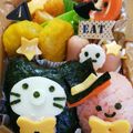 むささびみい's cooksnap of when they made すみっコぐらし★ハロウィンキャラ弁★.