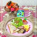 sakuraロゼット's cooksnap of when they made ☺お弁当に♪茄子とベーコンの簡単炒め物☺.
