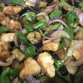 Yokchina's cooksnap of when they made 簡単！茄子の黒酢餡かけ#唐揚げリメイク.