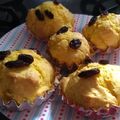 こすぎ's cooksnap of when they made 子供の鉄分補給◯南瓜とレーズンのマフィン.
