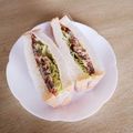 take♪aki♪'s cooksnap of when they made コロッケペーストサンドイッチ.