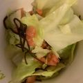 クックVE4KPX☆'s cooksnap of when they made 即席副菜☆白菜と梅肉と塩昆布和え.