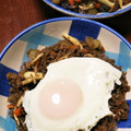 そらてんママ's cooksnap of when they made 挽き肉ときのこ丼 柚胡椒風味♪.