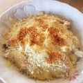 パグカップ's cooksnap of when they made マカロニみたい★ちくわのグラタン.