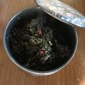お玉サナコ's cooksnap of when they made 簡単♪セロリの葉の佃煮.