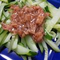 たみゅこ's cooksnap of when they made あと一品！和えるだけなめ茸きゅうり☆.