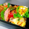 クックI7I5L1☆'s cooksnap of when they made 簡単新食感！かぼちゃと柿の種のサラダ.