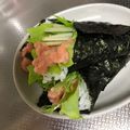 ルぴあ's cooksnap of when they made 明太子マヨネーズの海苔包み.