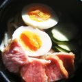 長谷川昆布ちゃん's cooksnap of when they made 冷麺スープとトッピング.