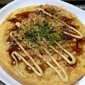 ☆ゆかぱんだ☆'s cooksnap of when they made 節約レシピ｜もやしのお好み焼き風オムレツ.