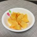 ☆こまっと☆'s cooksnap of when they made 子供のための！！柿の切り方★.