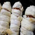 zakkiiM's cooksnap of when they made ミイラのソーセージ♪　ハロウィンに♪　.