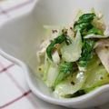 ピンクのたまご's cooksnap of when they made セロリと鶏むね肉のサラダ.