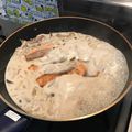 ちーママhw1's cooksnap of when they made 鮭とキノコのクリームスープ.