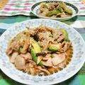 赤い電話's cooksnap of when they made こってり系＊豚アボカドの甘辛醤油炒め.