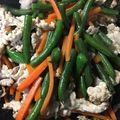 ちゃぎー's cooksnap of when they made モロッコいんげんと豚肉のきんぴら風炒め.