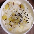 KUUUUUUMIN's cooksnap of when they made さつまいもごはん♡冬の定番メニュー.