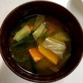 ☆megunyan☆'s cooksnap of when they made 簡単！いつもと一味違うコクのお味噌汁☆改.