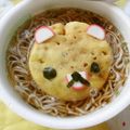 花時計咲いた's cooksnap of when they made 緑のたぬきっくま.