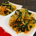 かなぽん☆☆'s cooksnap of when they made 大根とピーマンの副菜.