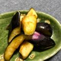 ☆GSSQHY☆'s cooksnap of when they made 即席で 秋なす辛子漬け.