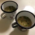 papikun's cooksnap of when they made コンソメ玉子スープ.