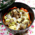 ｍａｒｉ♪'s cooksnap of when they made ＊薄切り豚肉と舞茸*白菜の簡単酒蒸し鍋＊.