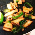 クックR9KY7S☆'s cooksnap of when they made ピーマンとエリンギのにんにくバター醤油.
