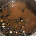 Yokchina's cooksnap of when they made しじみ冷凍お味噌汁漁師風.